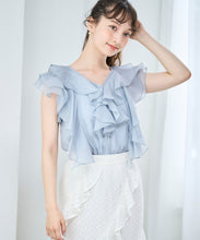 画像をギャラリービューアに読み込む, フリルシアーブラウス/TT528104