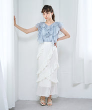画像をギャラリービューアに読み込む, フリルシアーブラウス/TT528104
