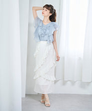 画像をギャラリービューアに読み込む, フリルシアーブラウス/TT528104