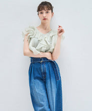 画像をギャラリービューアに読み込む, フリルシアーブラウス/TT528104