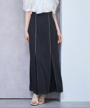 画像をギャラリービューアに読み込む, 異素材プリーツマーメイドスカート/TT527203