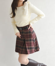 画像をギャラリービューアに読み込む, 【再入荷】ベルト付きタックスカートパンツ/TT537306