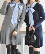 画像をギャラリービューアに読み込む, 【再入荷】襟付きミニニットワンピース/TT547406