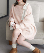 画像をギャラリービューアに読み込む, 【予約販売/11月中旬発売予定】【一部店舗限定アイテム】肩リボンふわもこニット/TT558302