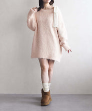 画像をギャラリービューアに読み込む, 【予約販売/11月中旬発売予定】【一部店舗限定アイテム】肩リボンふわもこニット/TT558302