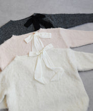 画像をギャラリービューアに読み込む, 【予約販売/11月中旬発売予定】【一部店舗限定アイテム】肩リボンふわもこニット/TT558302