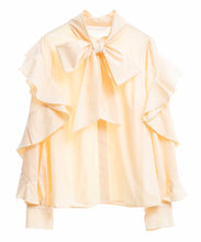 画像をギャラリービューアに読み込む, フリルスリーブボウタイブラウス/TT518101