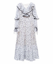 画像をギャラリービューアに読み込む, フラワープリントフリルワンピース/TT517404