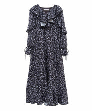 画像をギャラリービューアに読み込む, フラワープリントフリルワンピース/TT517404