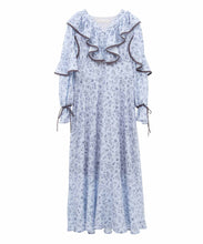 画像をギャラリービューアに読み込む, フラワープリントフリルワンピース/TT517404