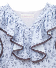 画像をギャラリービューアに読み込む, フラワープリントフリルワンピース/TT517404