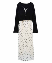 画像をギャラリービューアに読み込む, ニットカーデセットキャミワンピース/TT517406