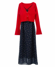 画像をギャラリービューアに読み込む, ニットカーデセットキャミワンピース/TT517406