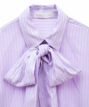 画像をギャラリービューアに読み込む, フロントタッククロップドボウタイシャツ/TT518103