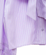 画像をギャラリービューアに読み込む, フロントタッククロップドボウタイシャツ/TT518103