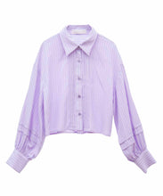 画像をギャラリービューアに読み込む, フロントタッククロップドボウタイシャツ/TT518103
