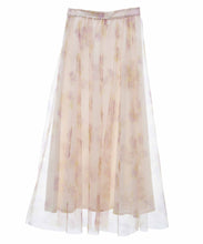 画像をギャラリービューアに読み込む, フラワープリントチュールスカート/TT517203
