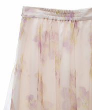 画像をギャラリービューアに読み込む, フラワープリントチュールスカート/TT517203
