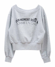 画像をギャラリービューアに読み込む, ネコロゴオフショルプルオーバー/TT518201