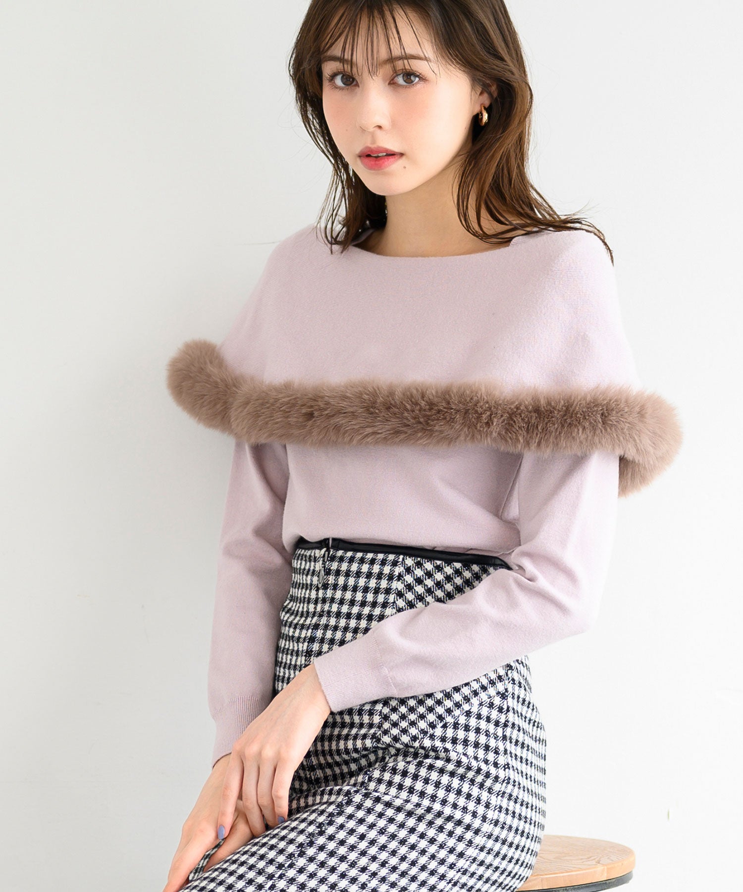 2wayケープファーニット – MISCH MASCH|31 Sons de mode