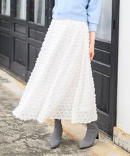 画像をギャラリービューアに読み込む, ダイヤジャガードフレアスカート/MM447206