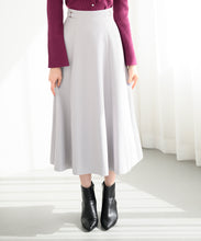 画像をギャラリービューアに読み込む, サイドバックルフレアスカート/MM447217