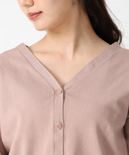画像をギャラリービューアに読み込む, Vネックパフスリーブカーディガン/TT538403
