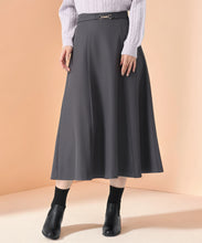 画像をギャラリービューアに読み込む, ビット付きベルトフレアスカート/MM547223