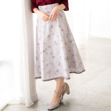 画像をギャラリービューアに読み込む, ラインフラワースカート/mm337202