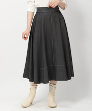 画像をギャラリービューアに読み込む, オータムデニムスカート/mm337203