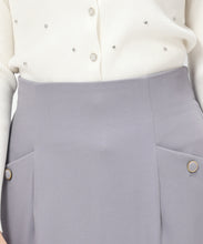 画像をギャラリービューアに読み込む, ボタン付きタイトスカート/mm337205