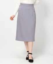 画像をギャラリービューアに読み込む, ボタン付きタイトスカート/mm337205