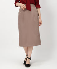 画像をギャラリービューアに読み込む, ボタン付きタイトスカート/mm337205