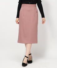 画像をギャラリービューアに読み込む, ボタン付きタイトスカート/mm337205