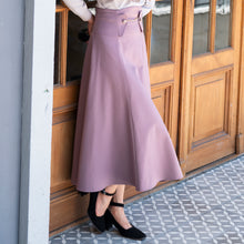 画像をギャラリービューアに読み込む, ウールライクコルセットフレアスカート/mm337209