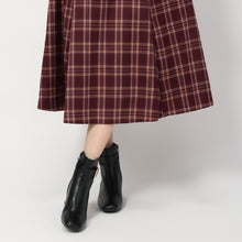 画像をギャラリービューアに読み込む, サイドバックルチェックスカート/mm337224