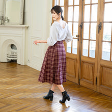画像をギャラリービューアに読み込む, サイドバックルチェックスカート/mm337224