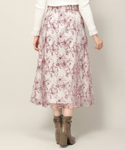 画像をギャラリービューアに読み込む, 刺繍フラワースカート/MM337225