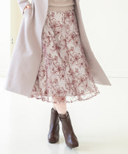 画像をギャラリービューアに読み込む, 刺繍フラワースカート/MM337225