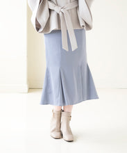 画像をギャラリービューアに読み込む, バックレースアップサテンマーメイドスカート/MM337226
