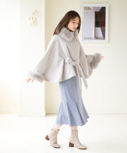 画像をギャラリービューアに読み込む, バックレースアップサテンマーメイドスカート/MM337226