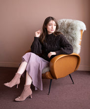 画像をギャラリービューアに読み込む, バックレースアップサテンマーメイドスカート/MM337226