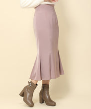 画像をギャラリービューアに読み込む, バックレースアップサテンマーメイドスカート/MM337226