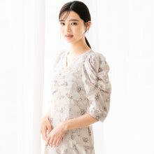 画像をギャラリービューアに読み込む, ラインフラワーワンピース/mm337401