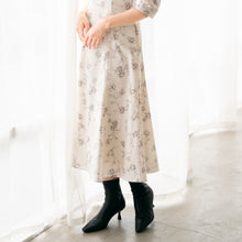 画像をギャラリービューアに読み込む, ラインフラワーワンピース/mm337401