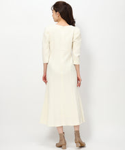 画像をギャラリービューアに読み込む, ダイヤ柄フクレジャガードワンピース/mm337403