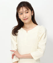 画像をギャラリービューアに読み込む, ダイヤ柄フクレジャガードワンピース/mm337403