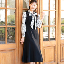 画像をギャラリービューアに読み込む, ウールライクマーメイドジャンスカ/mm337410