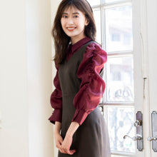 画像をギャラリービューアに読み込む, ウールライクマーメイドジャンスカ/mm337410