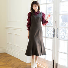 画像をギャラリービューアに読み込む, ウールライクマーメイドジャンスカ/mm337410